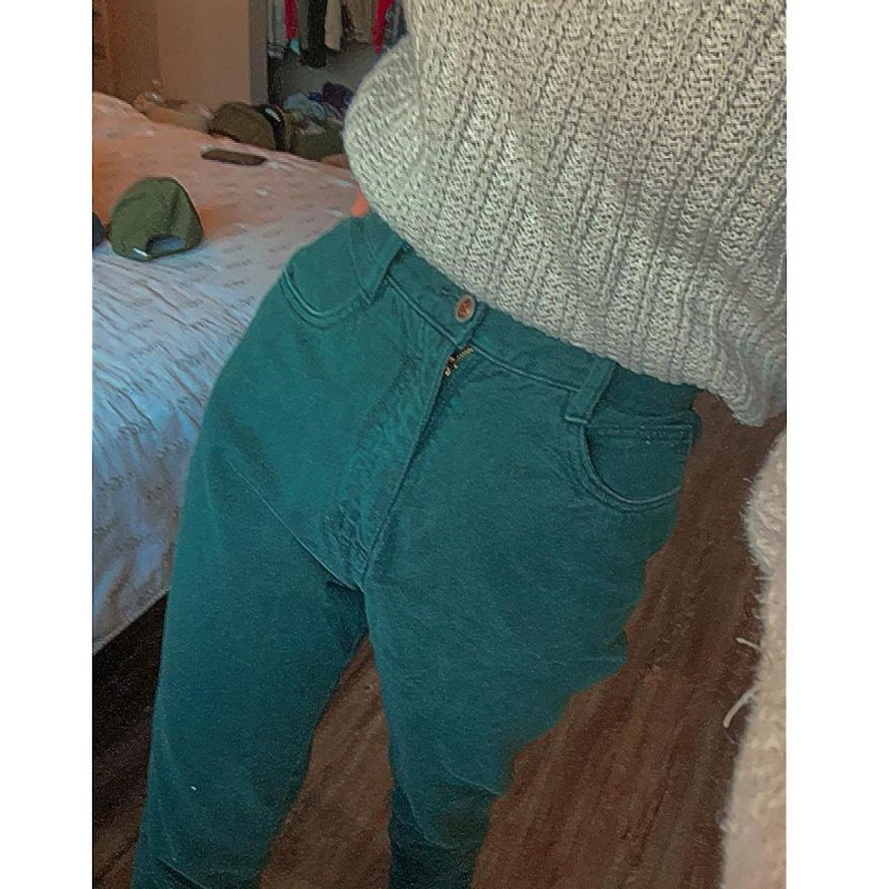 Bill Blass Women's Green Jeans (6)
