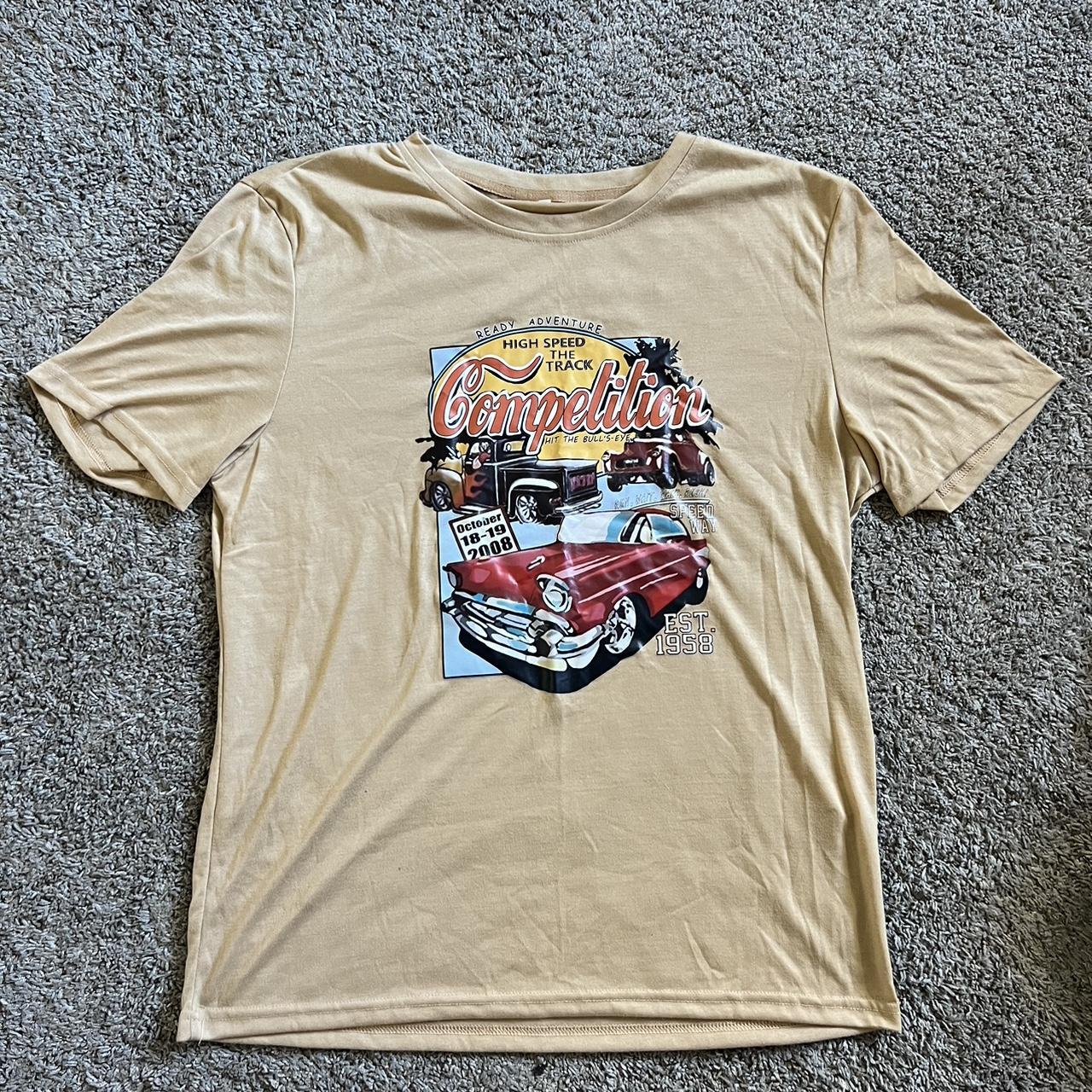 Super cool mens vintage car shirt size M - Depop