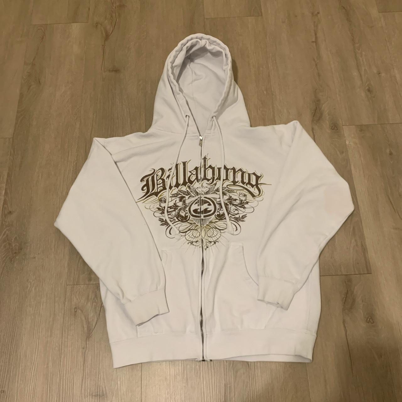 Vintage billabong zip up hoodie Feel free to send... - Depop