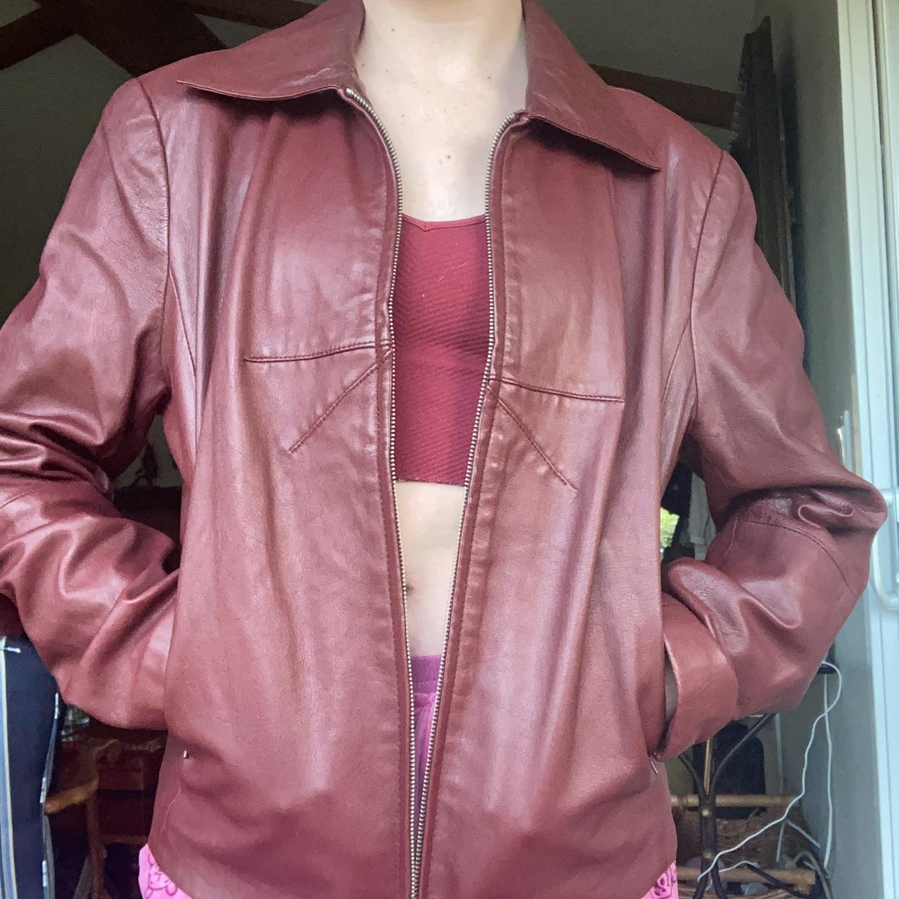 wilson-s-leather-women-s-burgundy-jacket-depop