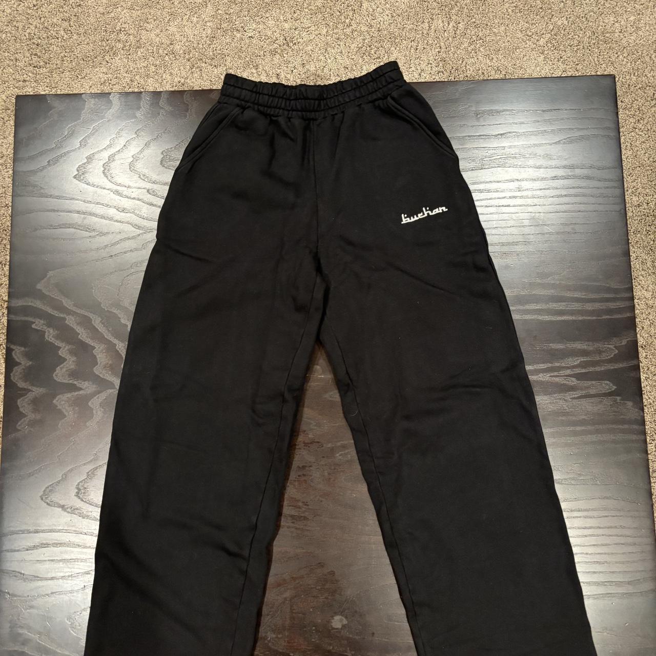 Buchan Sweatpants Black Adjustable at ankle 65 Depop