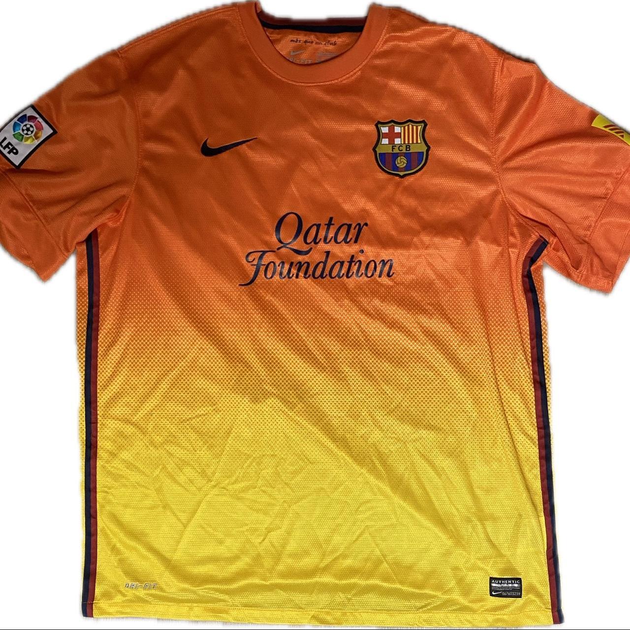 Nike FC Barcelona Soccer Jersey Size XL - Depop