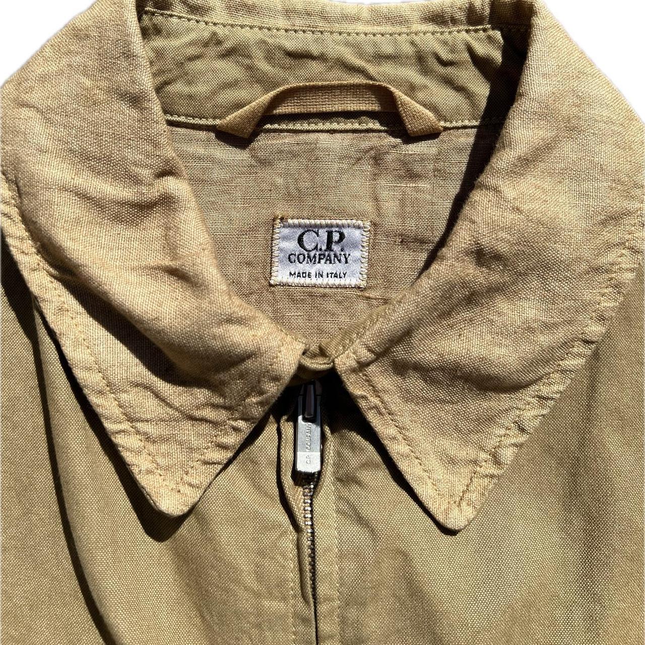 Vintage CP Company Jacket- Beige, Cream, Tan Zip | Depop Vintage CP Company Jacket- Beige, Cream, Tan Zip | Depop
