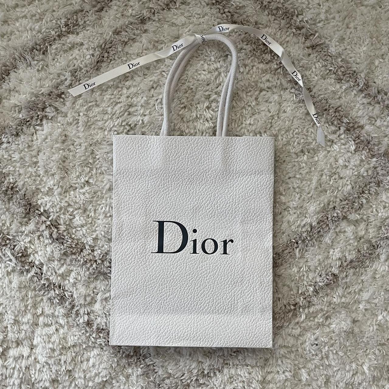 Dior Gift Bag Xmas Black with Silver Logo 35x25x12cm Authentic Brand NEW   eBay