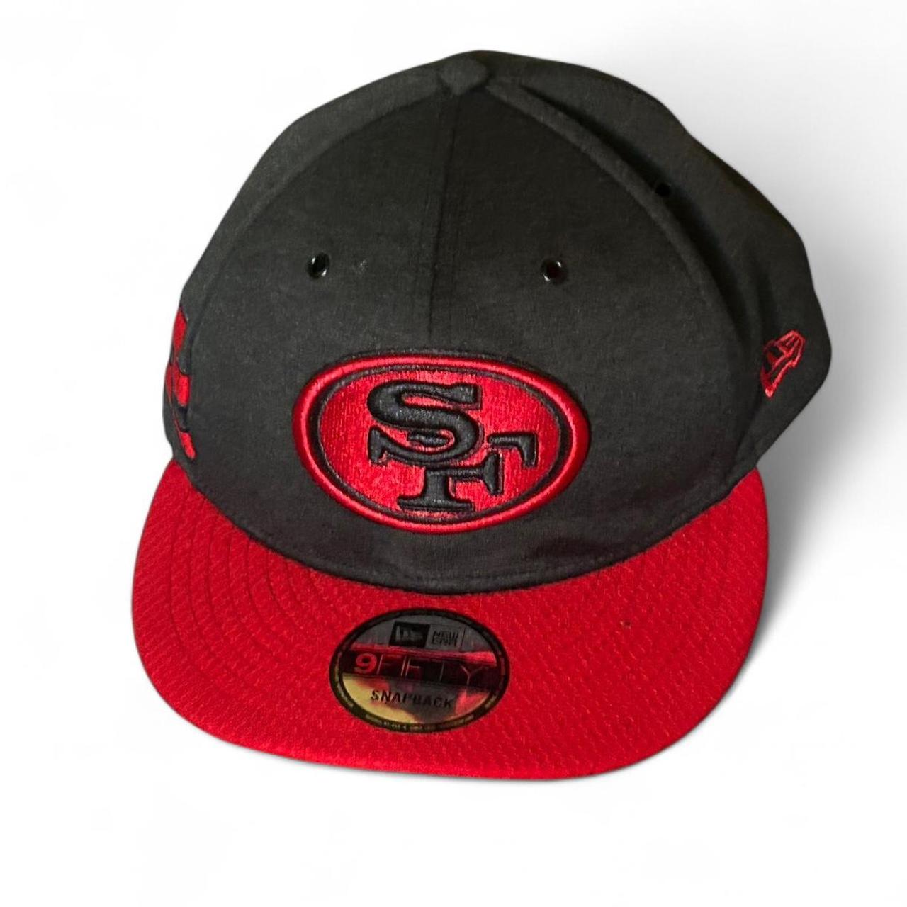 New Era Men's Caps - Black/Red – Red and black New Era 59FIFTY fitted …