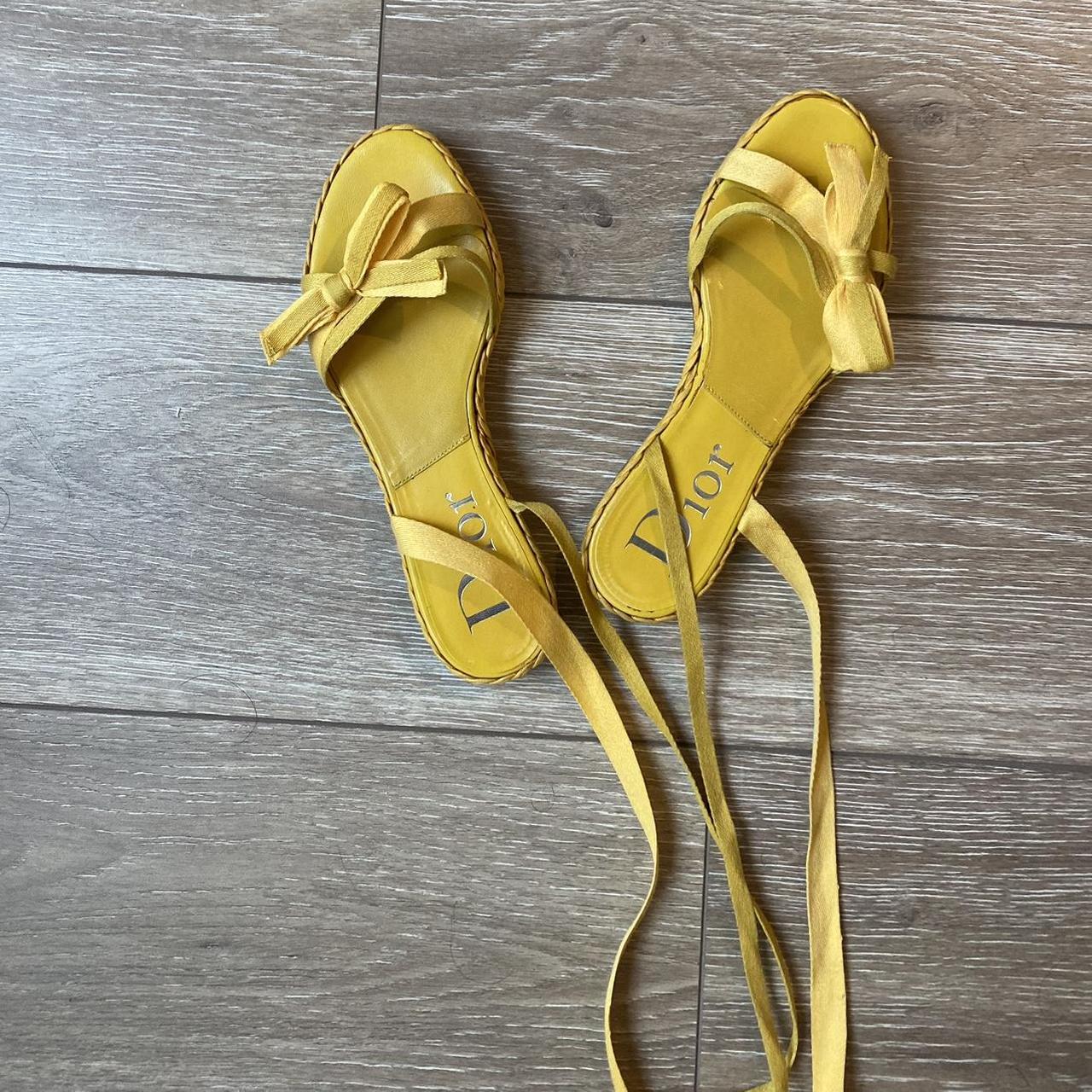 Dior best sale espadrille sandals