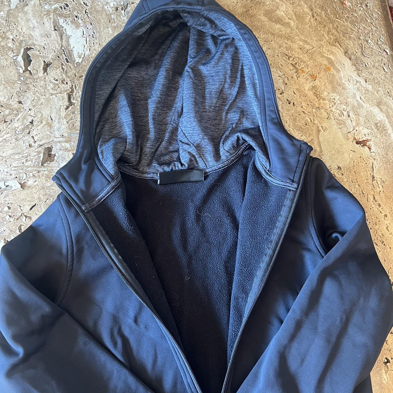 Under Armour athletic zip up hoodie - Depop