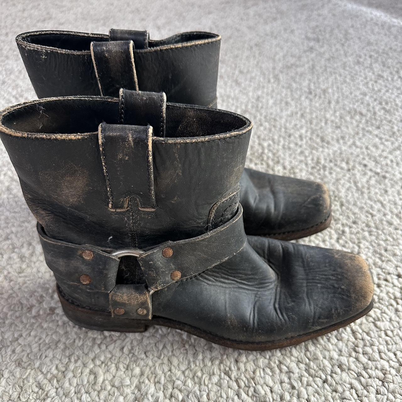 frye 8r harness boots