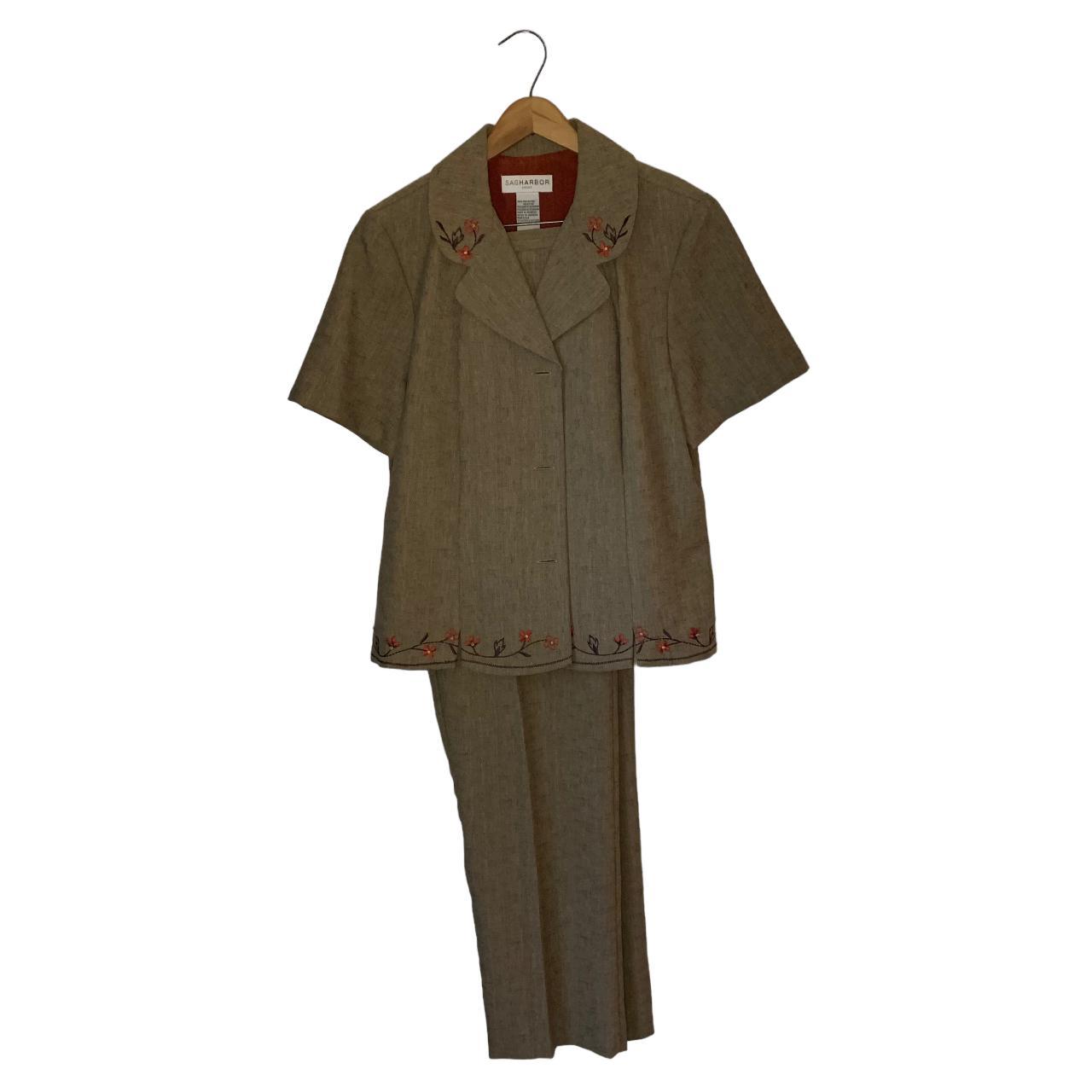 Sag Harbor 100% Polyester Pant Suits for Women