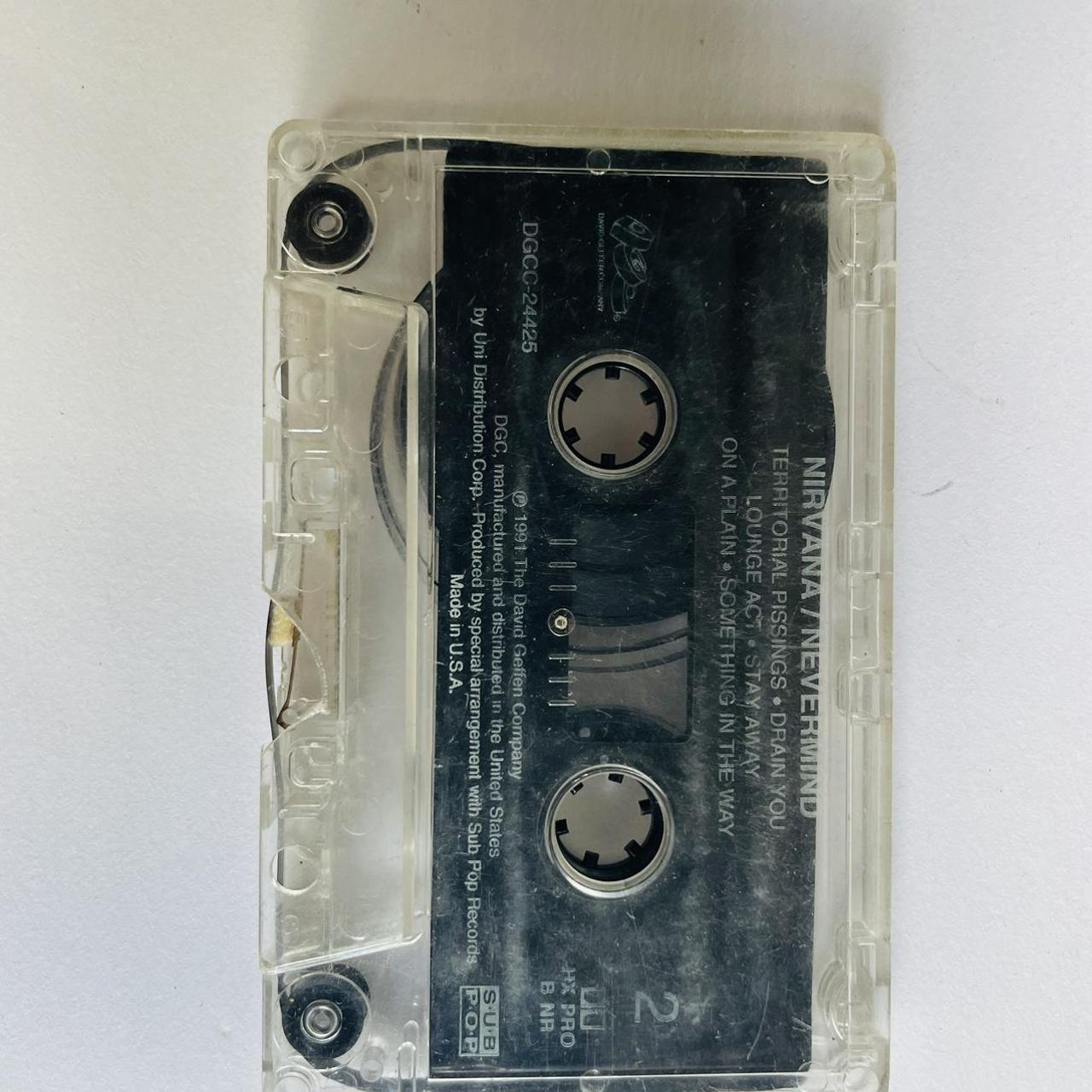 Nirvana - Nevermind Cassette Tape 1991 - Depop