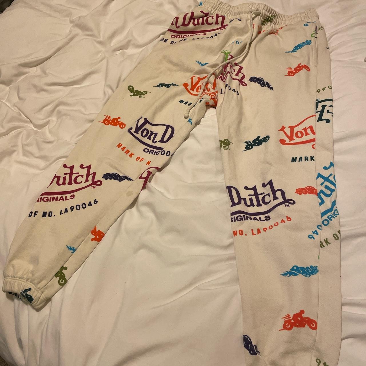 Von dutch jogger pants hot sale