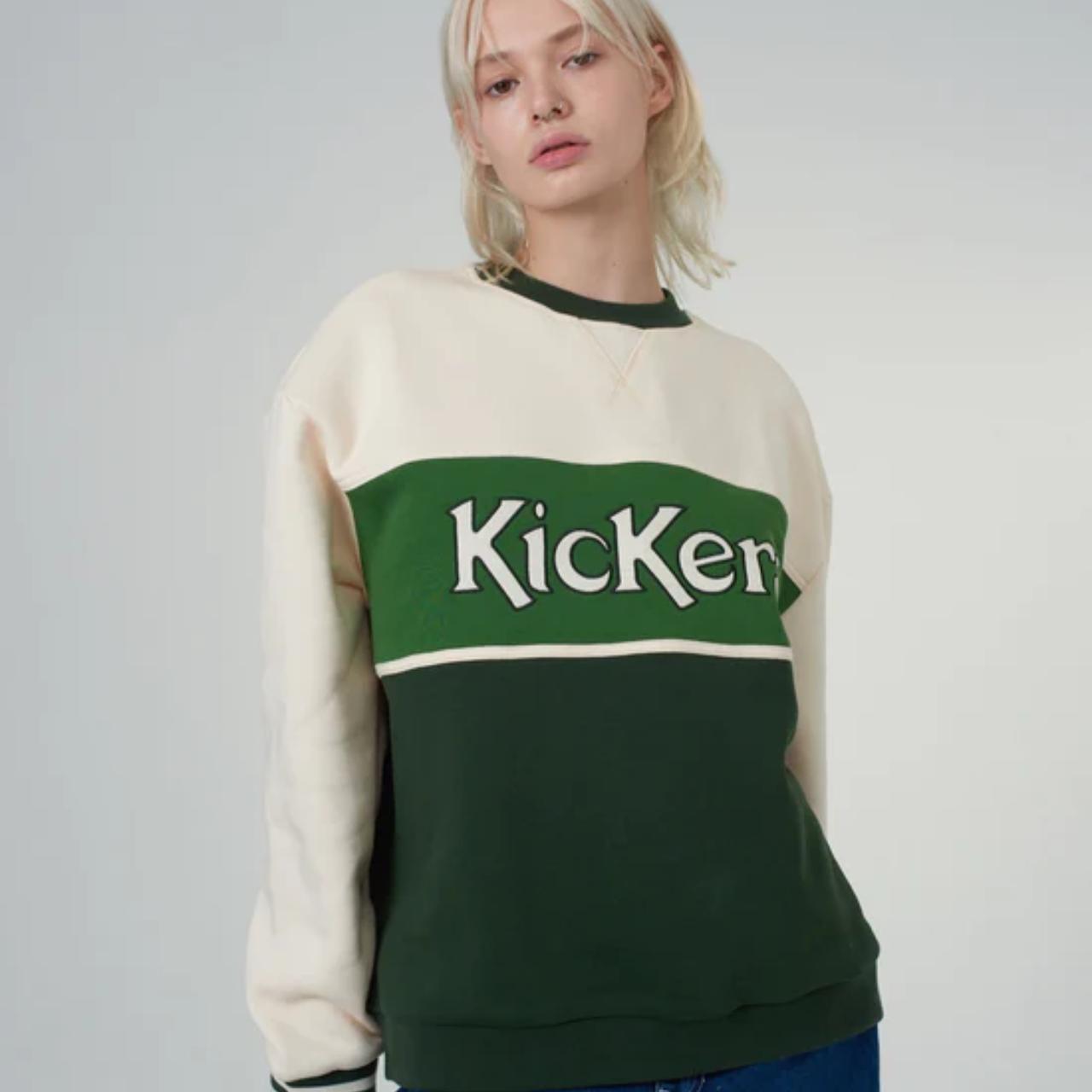 Kickers green online sweatshirt