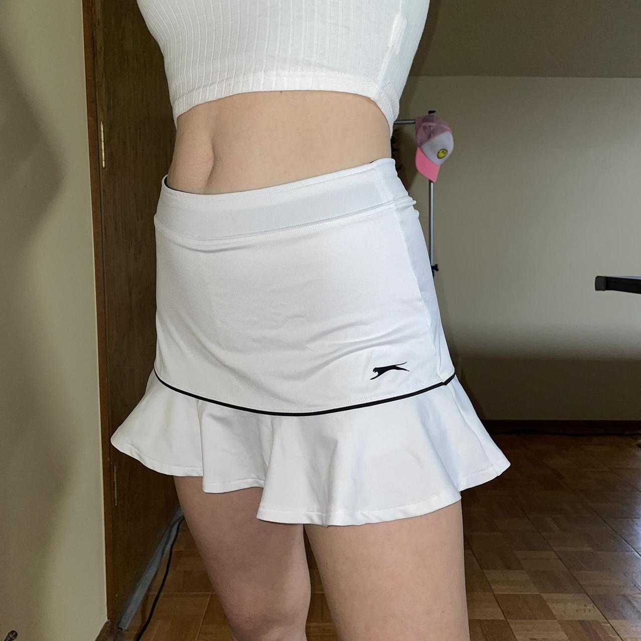 Slazenger Women's White and Black Skirt (3)