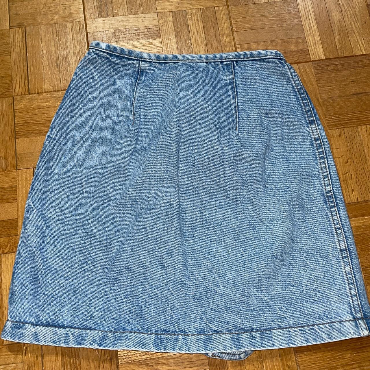 Be Bop Women's Blue and Navy Skirt (4)