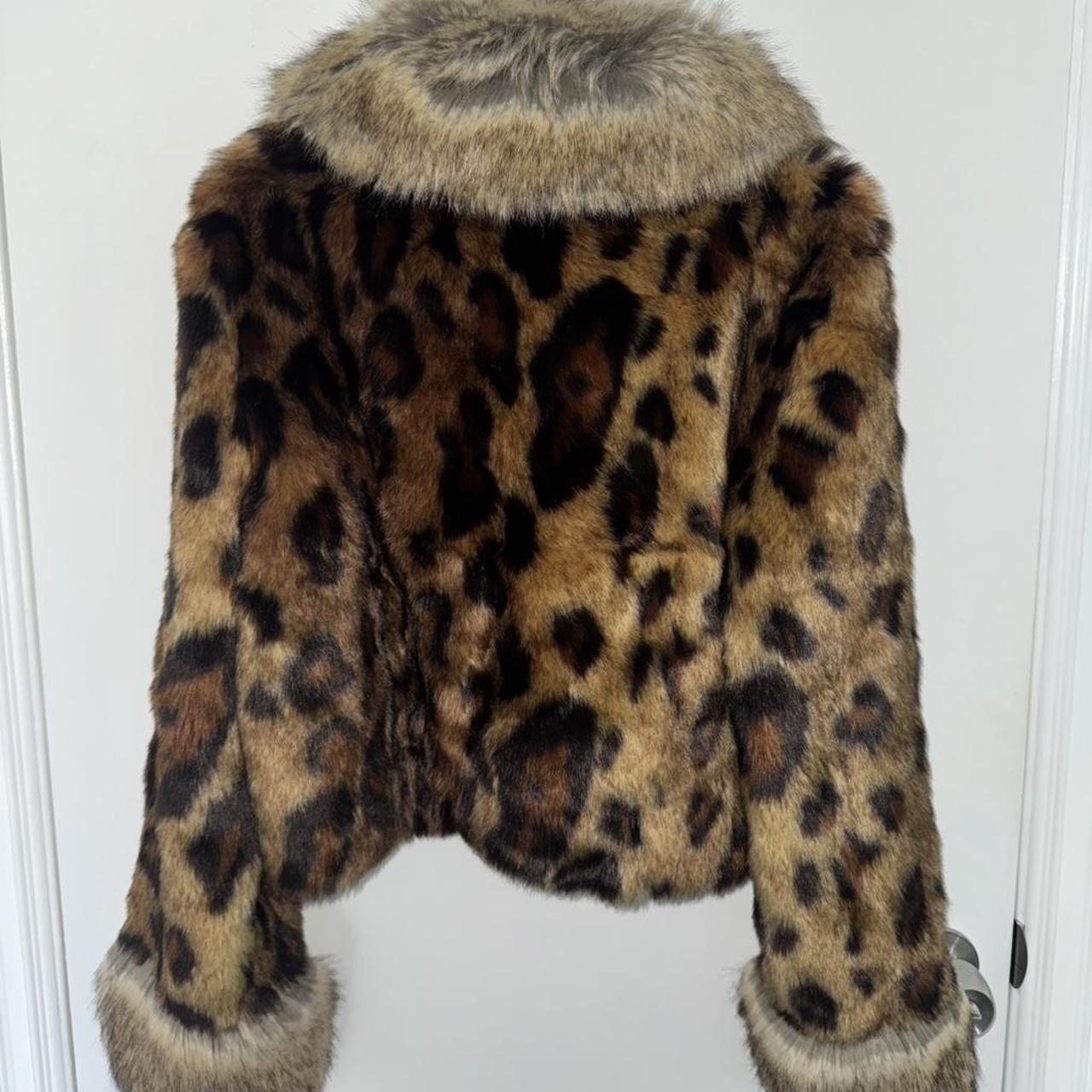 Unreal Fur Women's Going out Jacket - Brown/Multi… - image 3