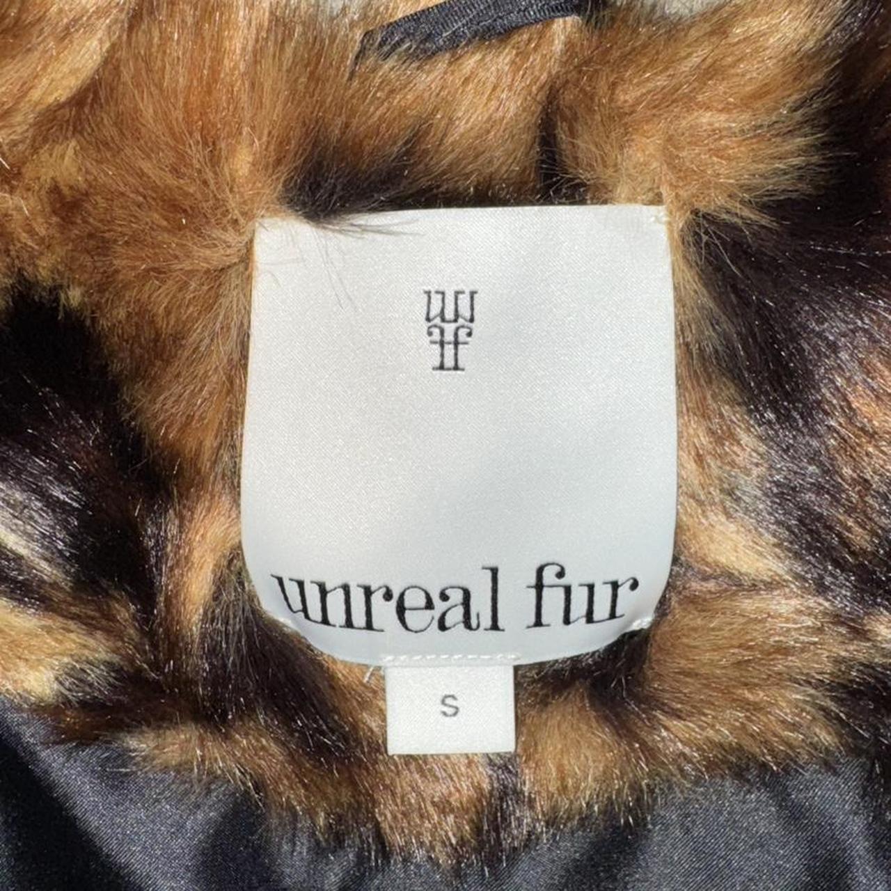 Unreal Fur Women's Going out Jacket - Brown/Multi… - image 5