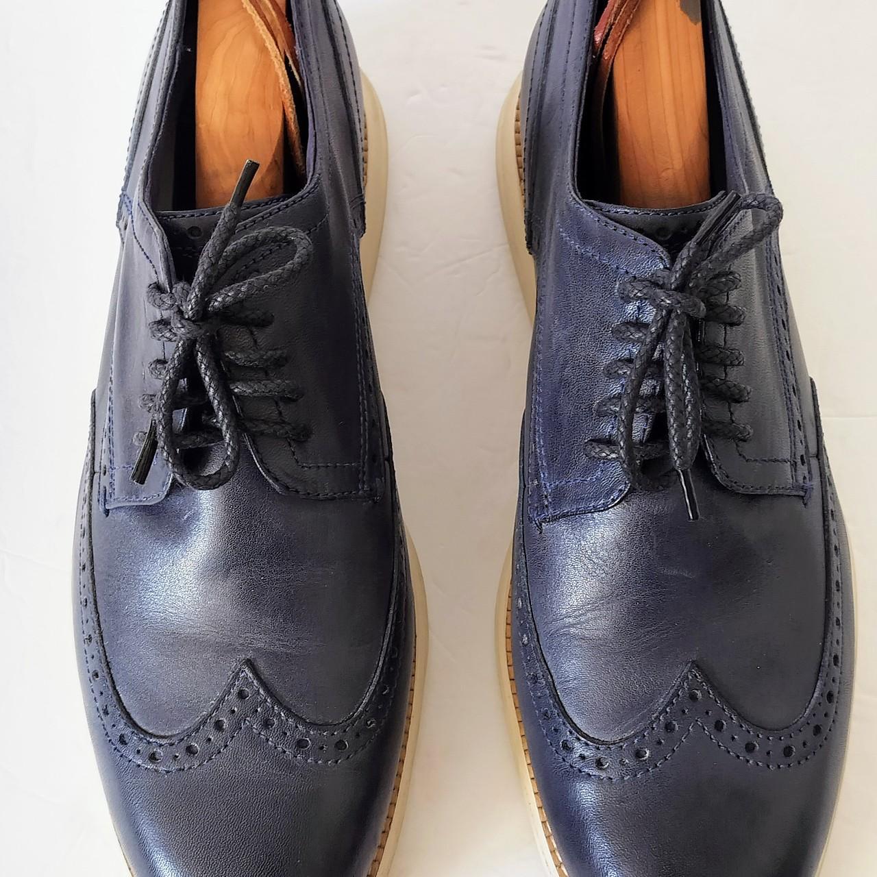 Cole haan original on sale grand wingtip blue