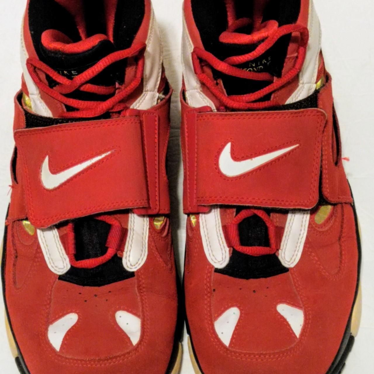 Nike Air Diamond Turf 2 2012 Red Gold 49ers,... Depop