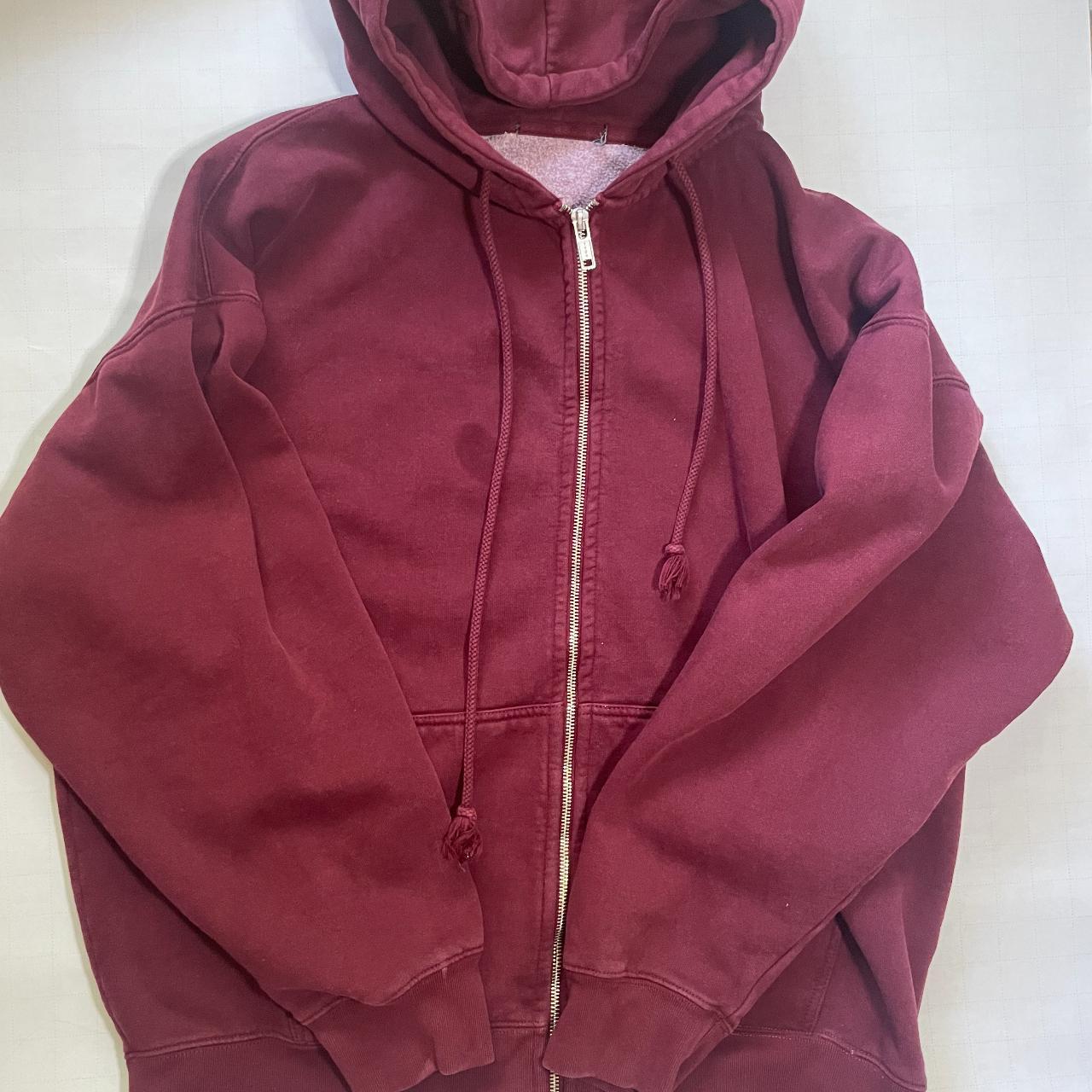 brandy melville “christy” oversized hoodie! super... - Depop