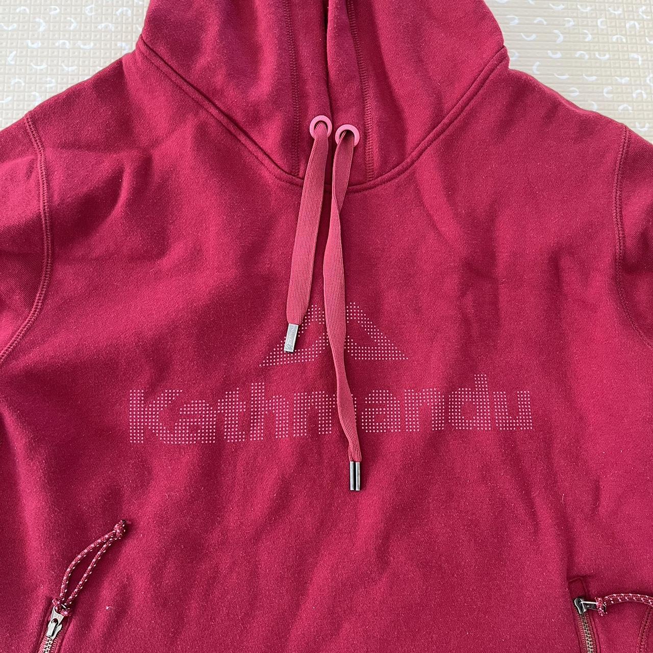 Kathmandu jumper Super warm Zip up pockets, hood and... - Depop