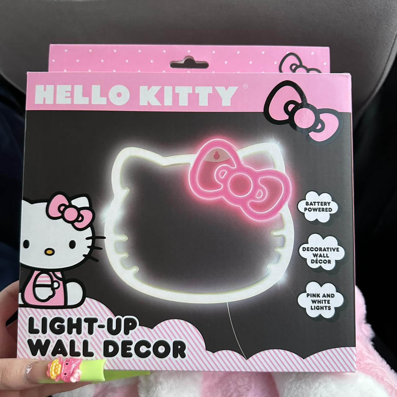 hello kitty led light 🎀 super cute for indoor or... - Depop