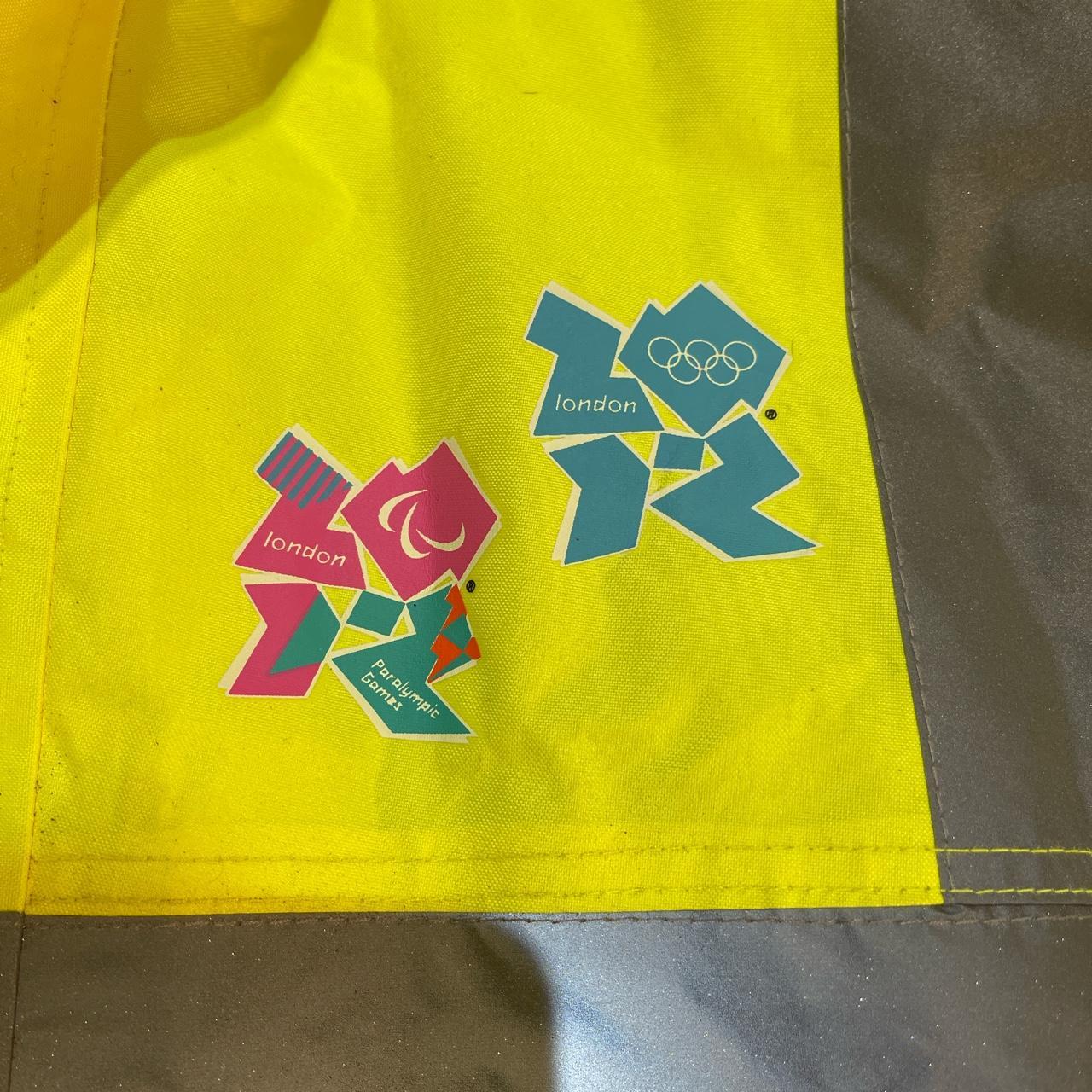 Men's Yellow and Silver Coat Depop