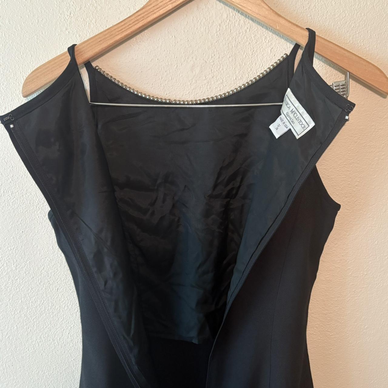 Gunne Sax Women's Dress - Black - 3 – Vintage 90s… - image 8