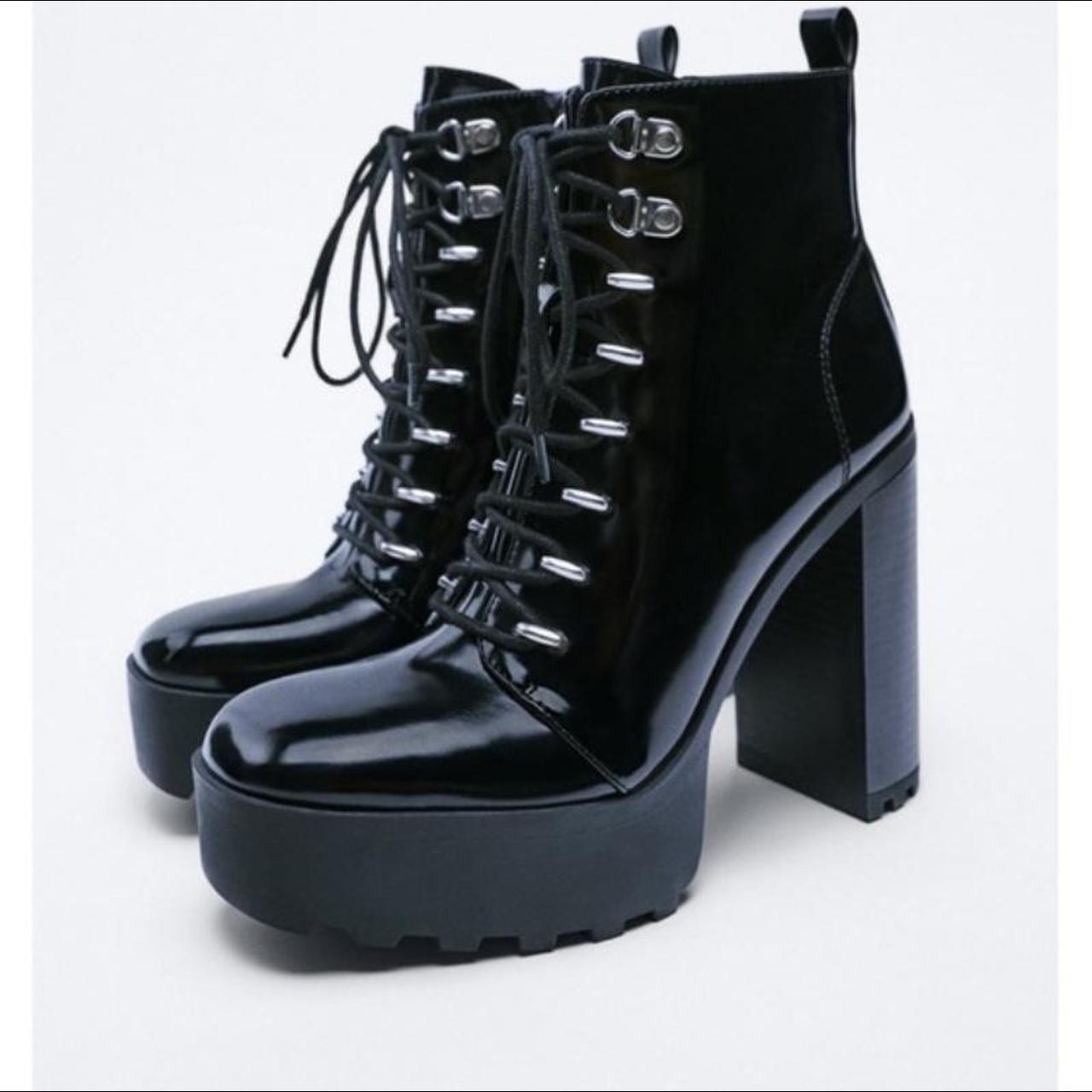 zara hiker boots