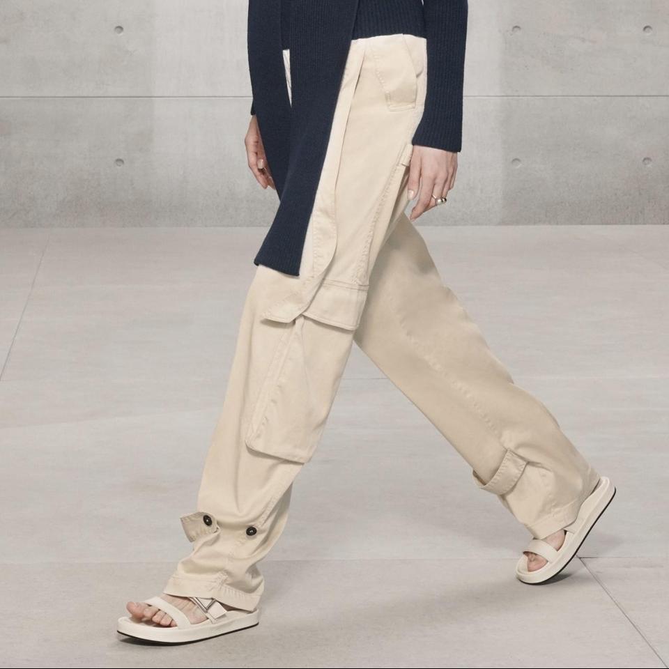 New $129 Zara Surplus Flare Cargo Pants SRPLS TGHT 05 Medium Large