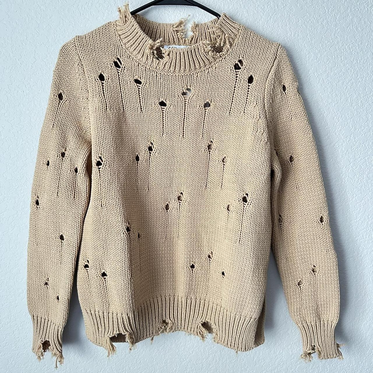 MAISON SPECIAL×ZARA stitch knit grunge MAISON SPECIAL×ZARA stitch knit grunge