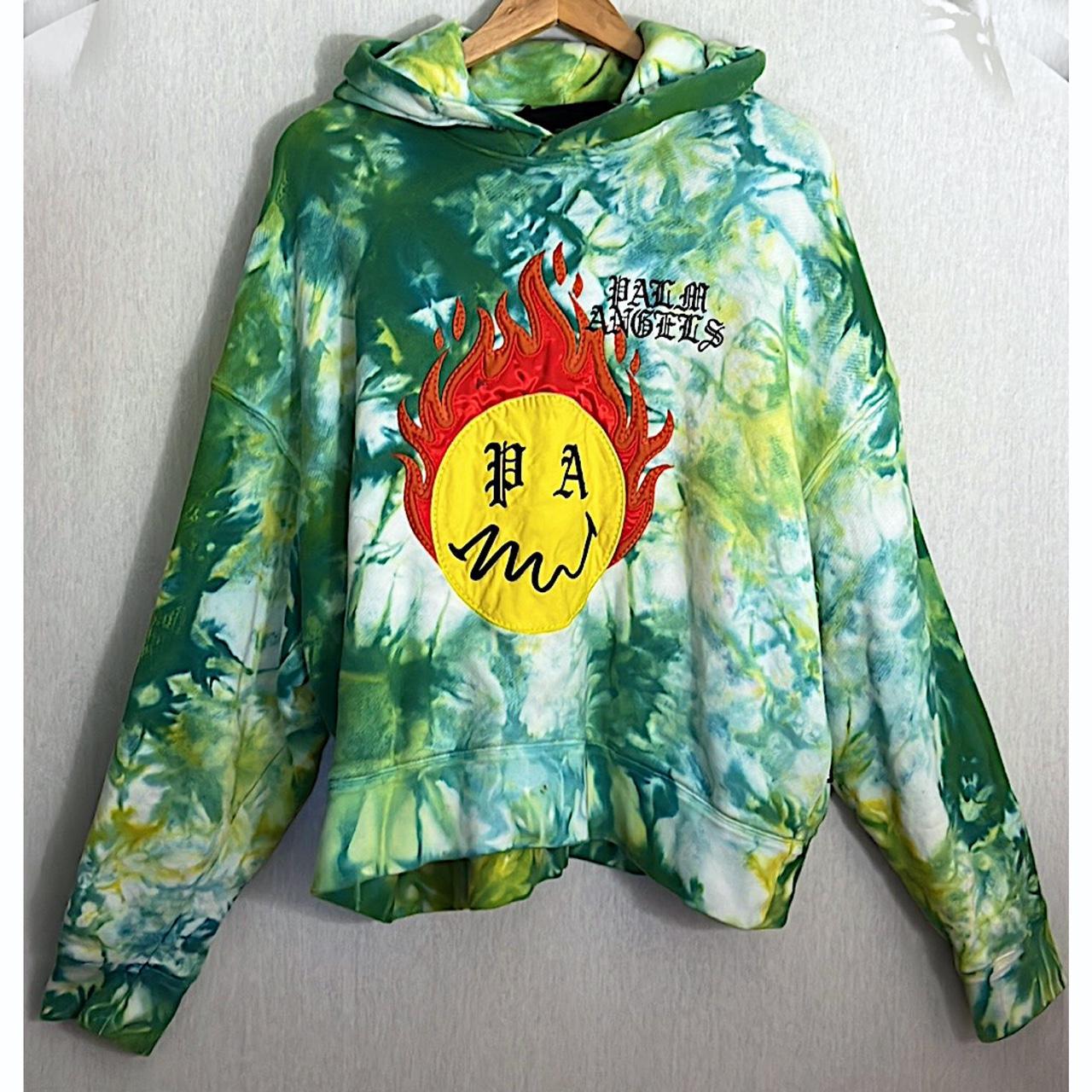 Palm angels sale tie dye hoodie