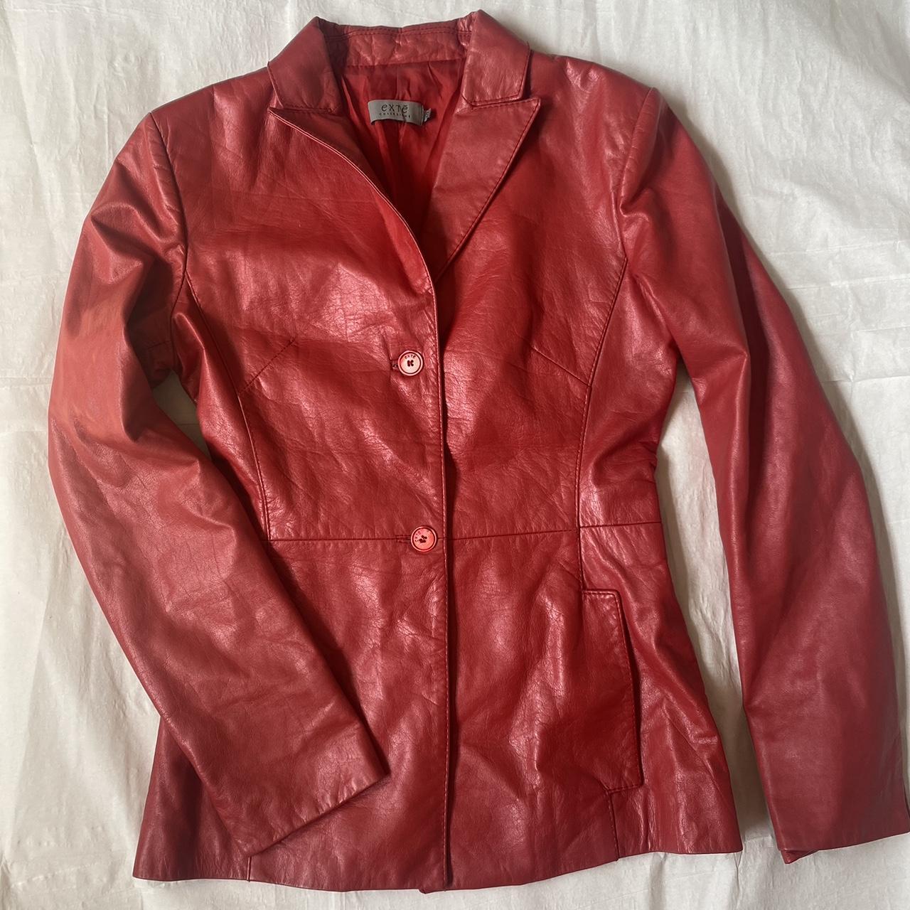 vintage-italian-leather-jacket-gorgeous-rare-red-depop