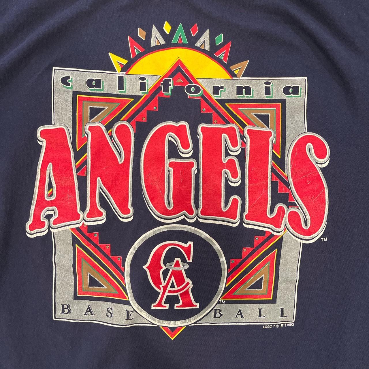 Vintage 1989 California Angels T-shirt by Logo7 MLB Baseball