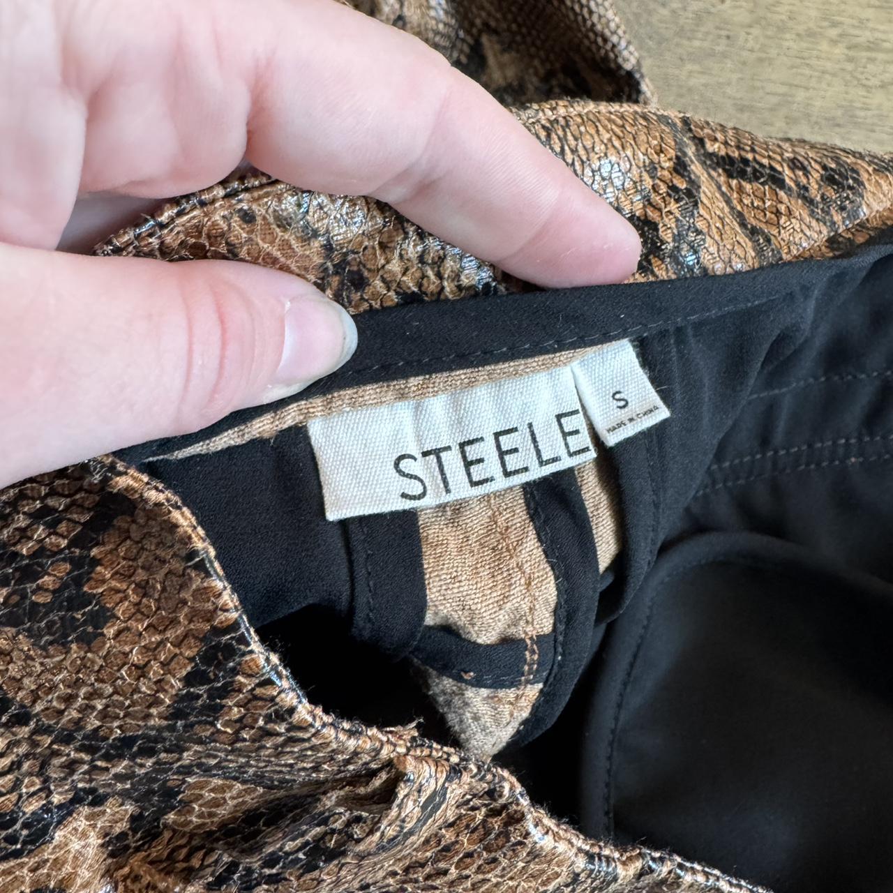 Women's Pants - Brown/Multi - S – Python print ve… - image 3