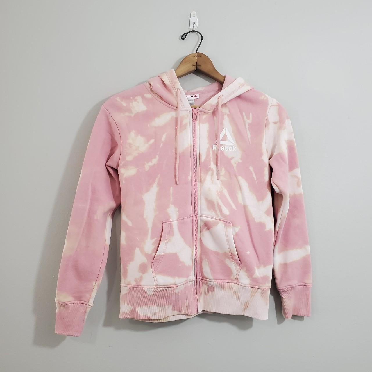 Reebok pink online hoodie