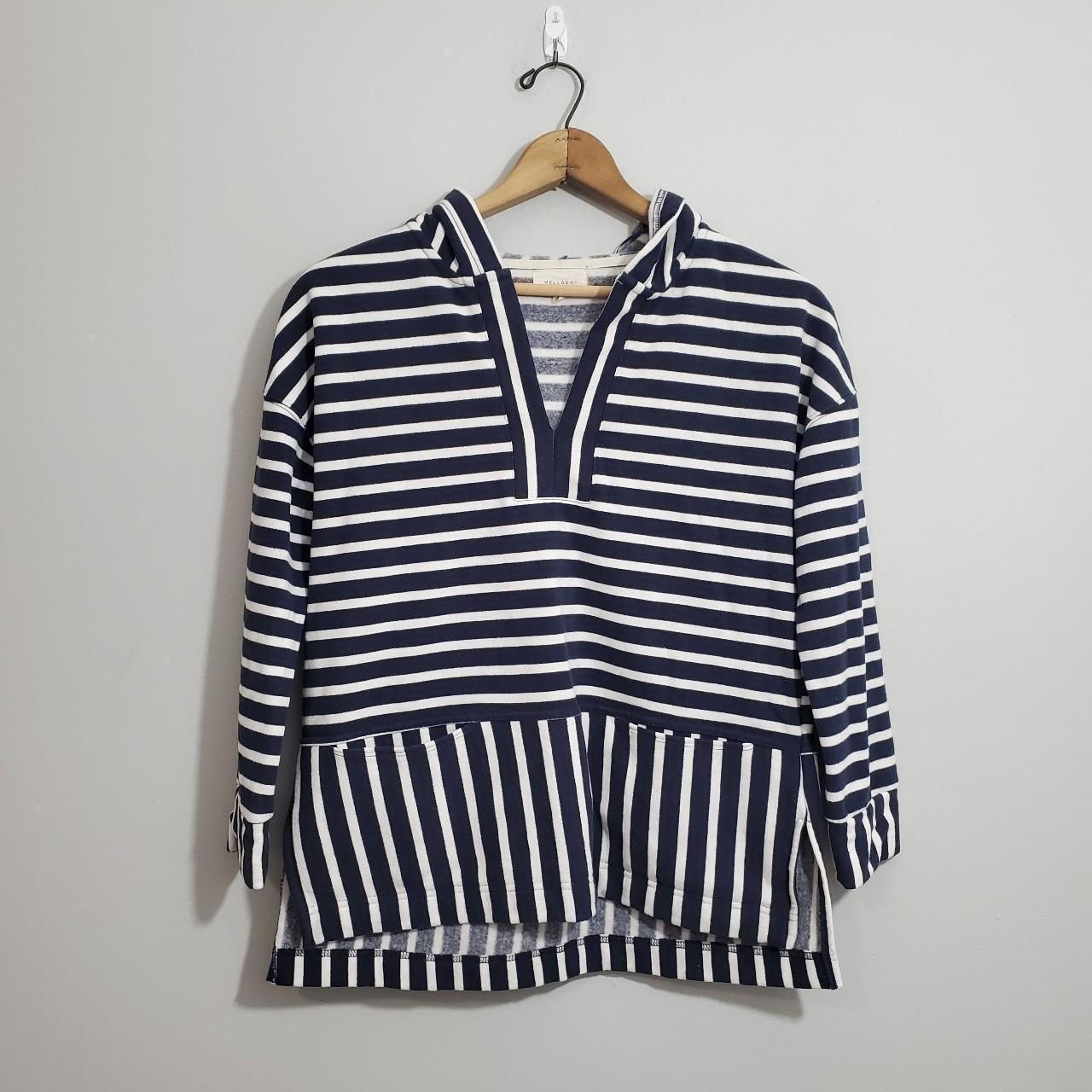 Melloday striped hoodie best sale