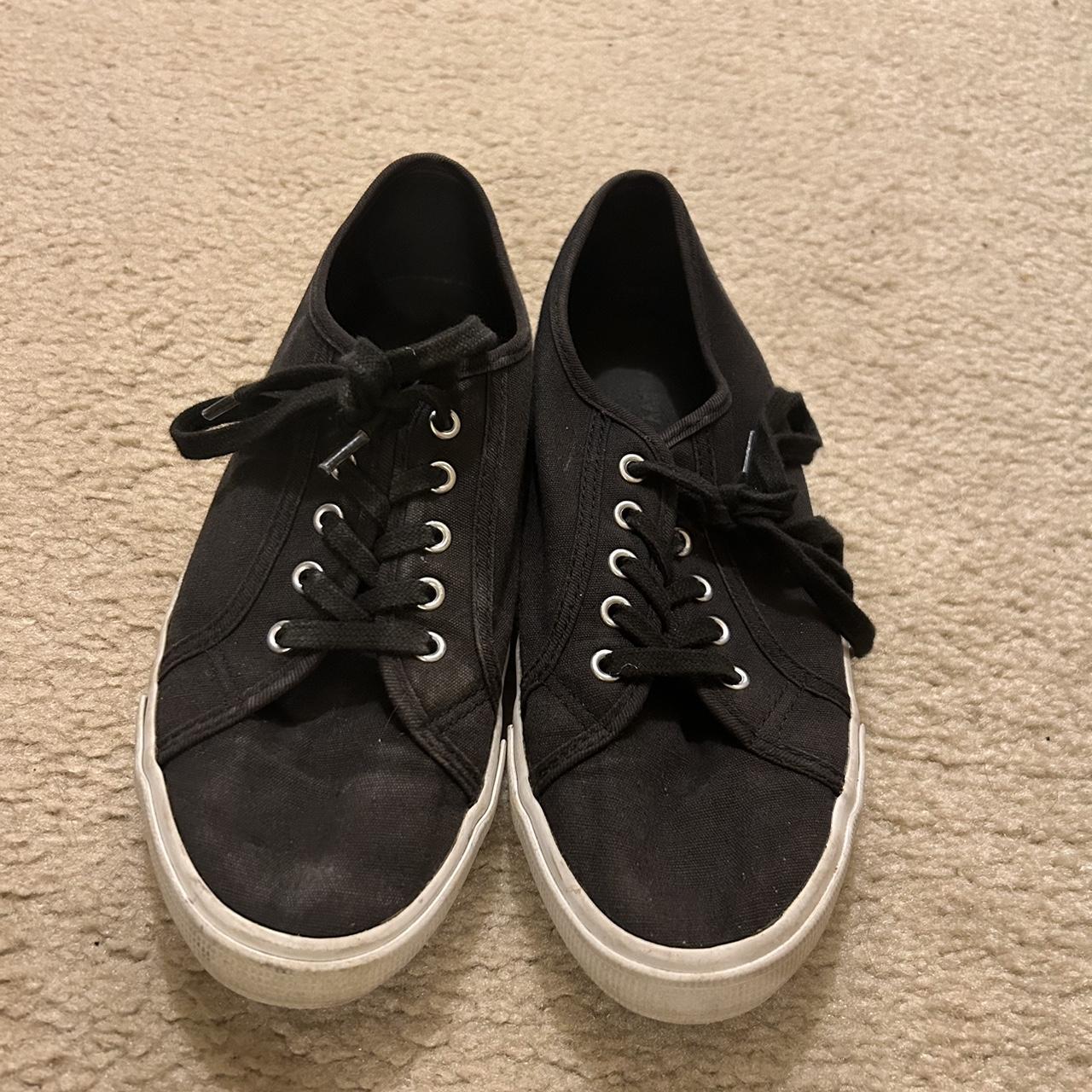 super cute black old navy shoes! these remind me of... - Depop