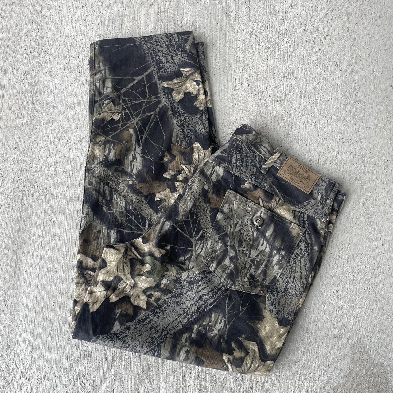 🍁 Vintage cabelas Mossy Oak print pants Really nice... - Depop