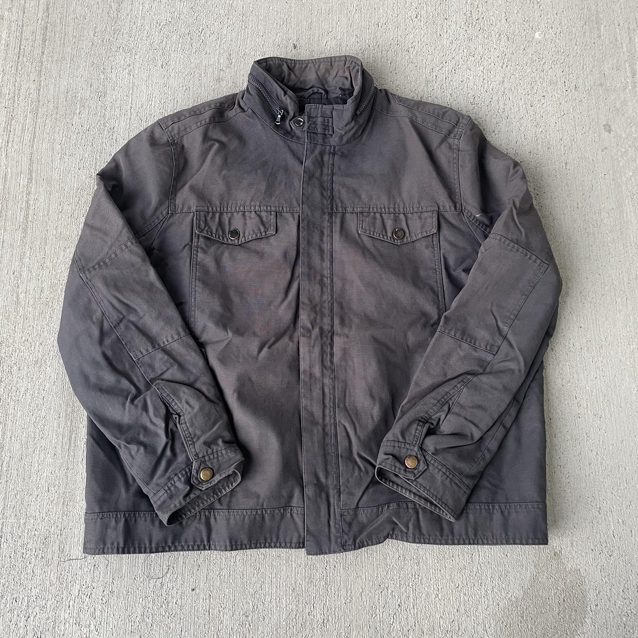 🍁 Mens Workwear Essential Cargo Jacket Sz Xxl Men’s - Depop