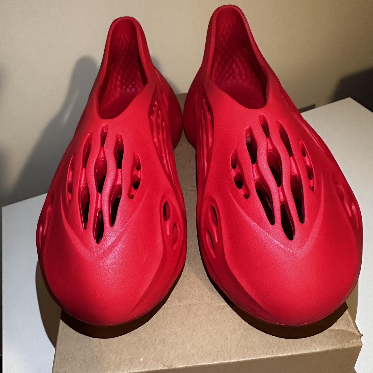 yeezy vermillion red