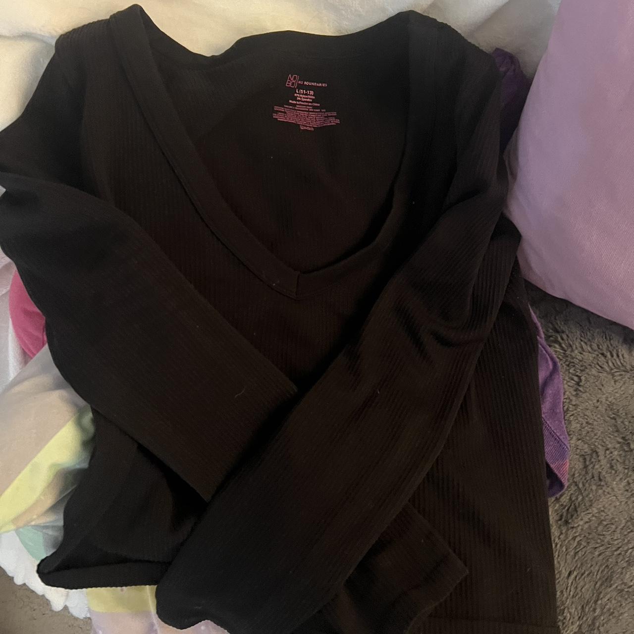 size L no boundaries top - great condition i just - Depop