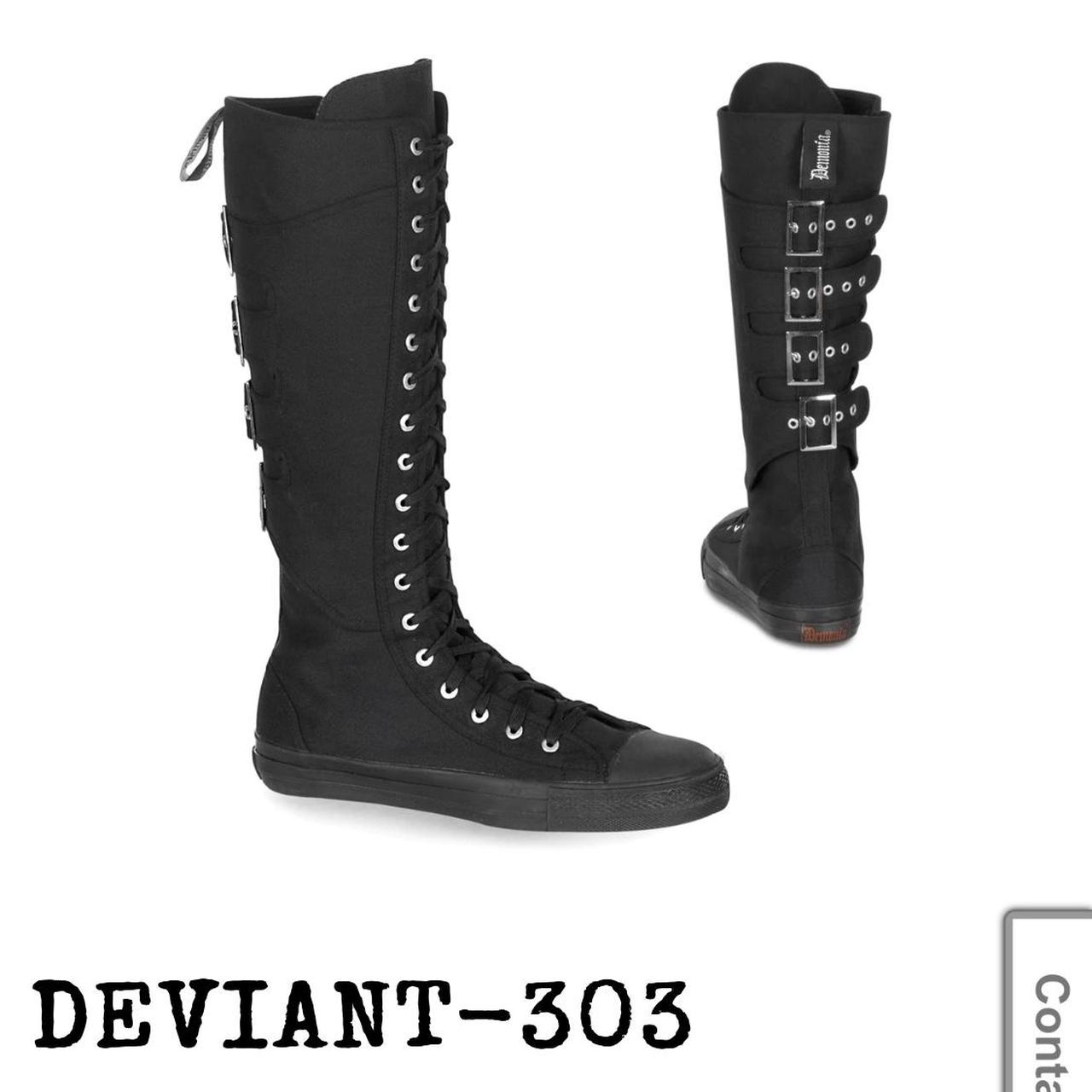 demonia chunky sneakers