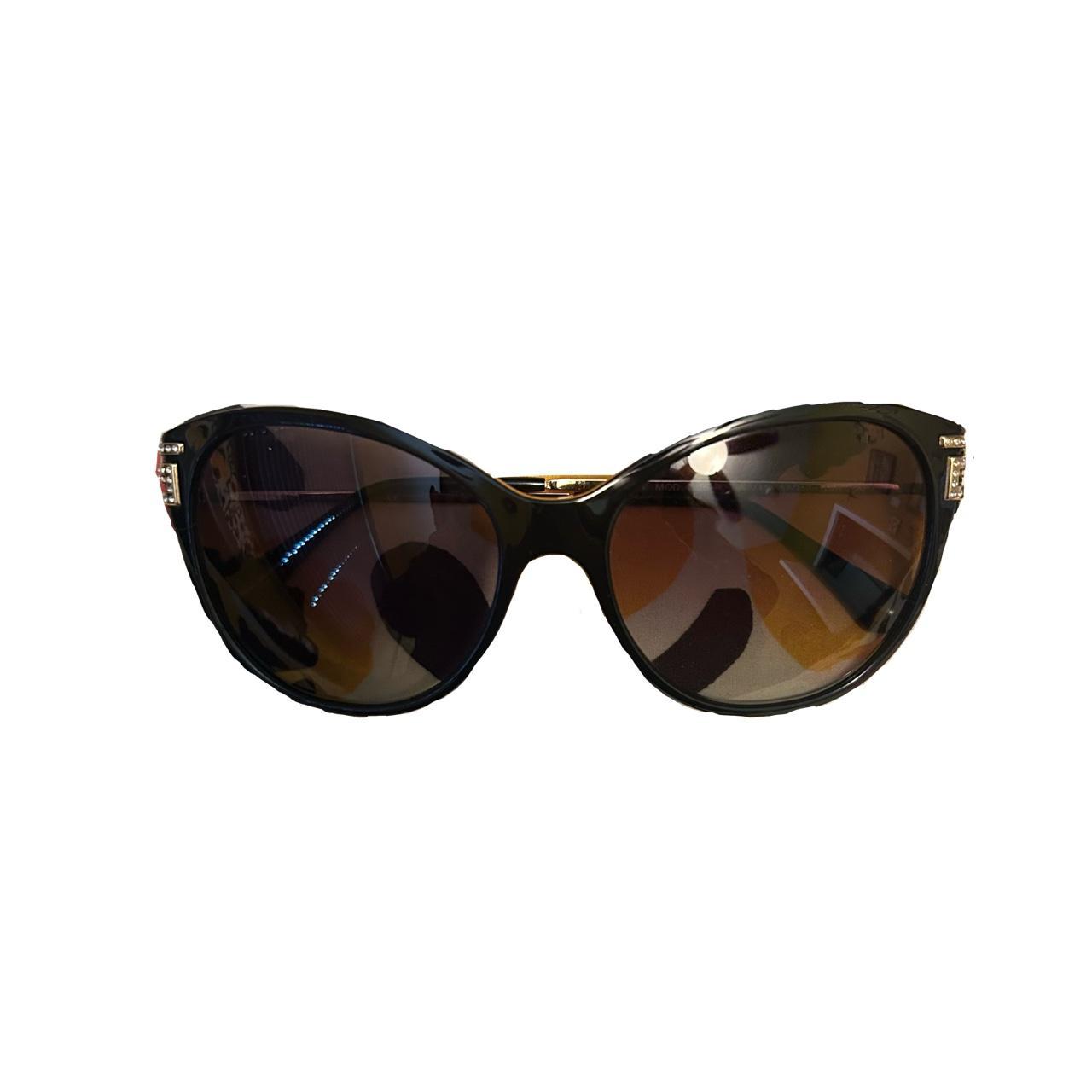 versace women's black sunglasses