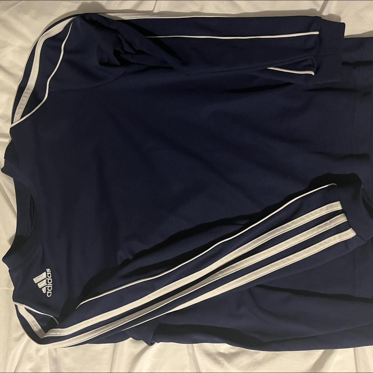 Vintage Adidas long sleeve, can fit size xs-s,... - Depop