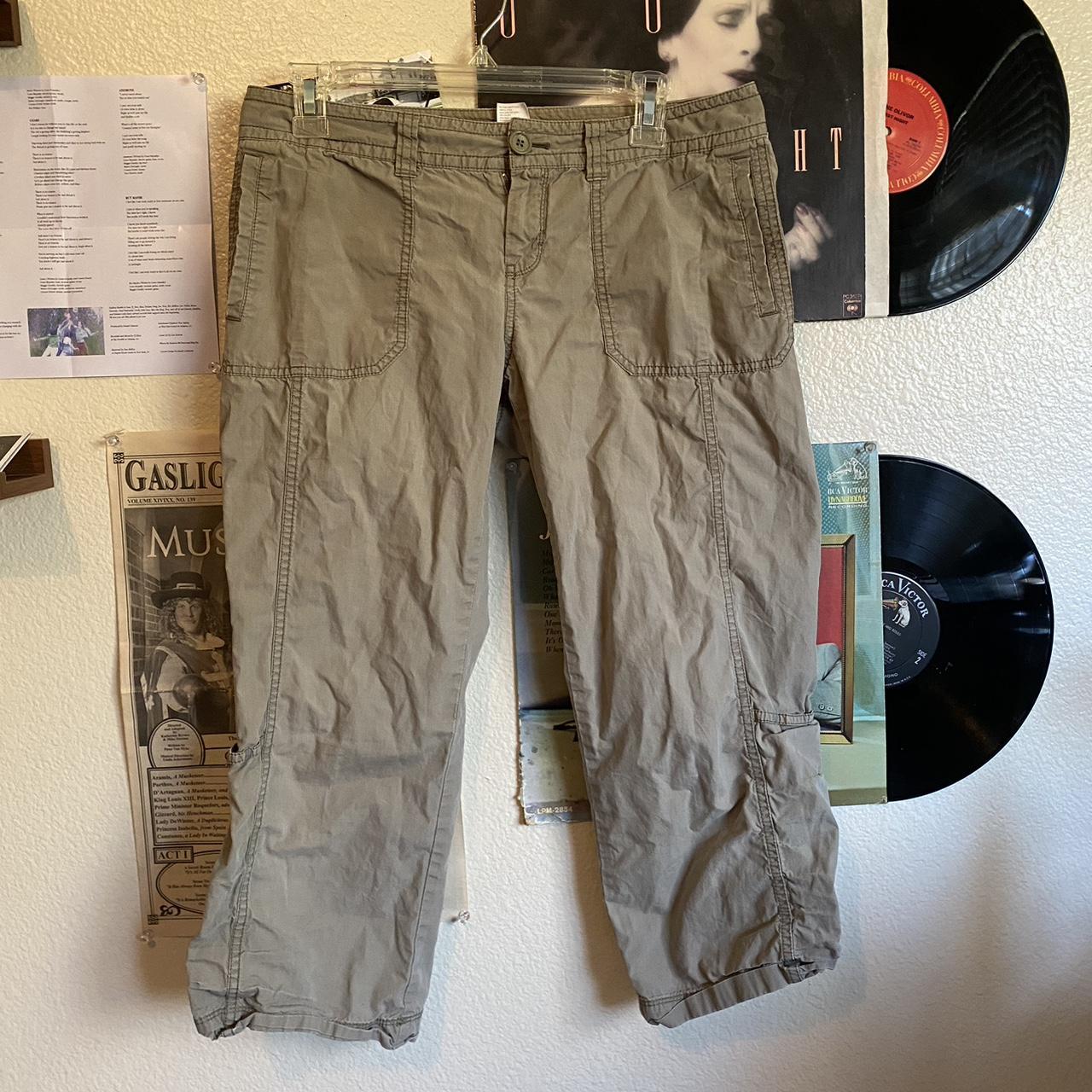 Old Navy Women's Tan and Khaki Trousers Depop