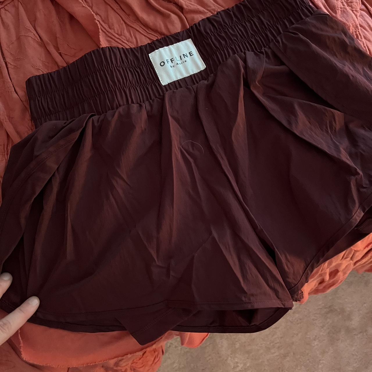 Aerie offline size small shorts with spandex shorts... Depop