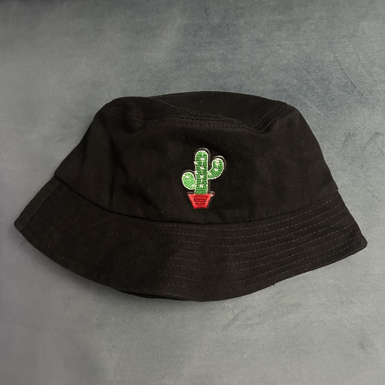 Girl’s Black Cactus Bucket Hat FREE SHIPPING... Depop