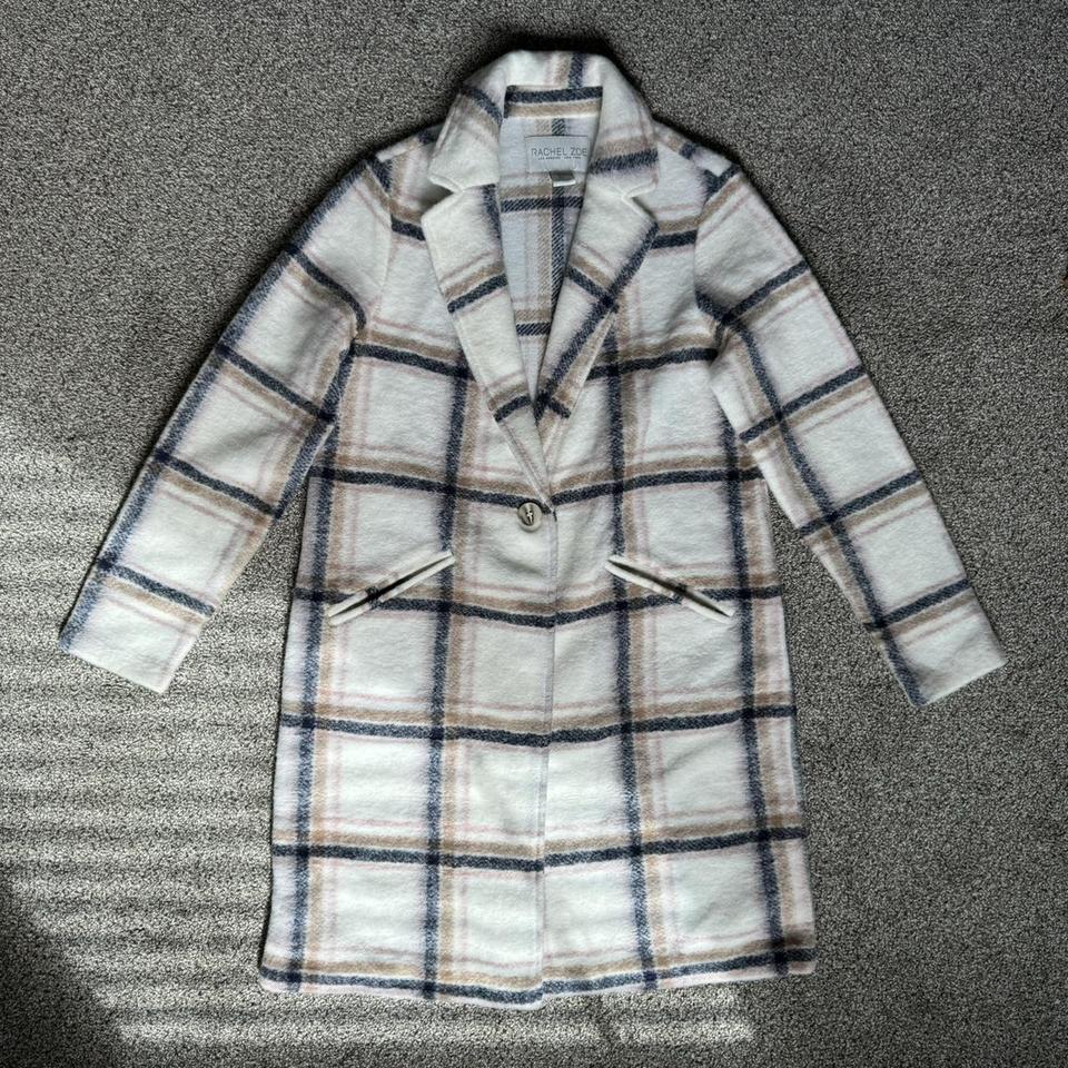 Rachel zoe plaid coat best sale