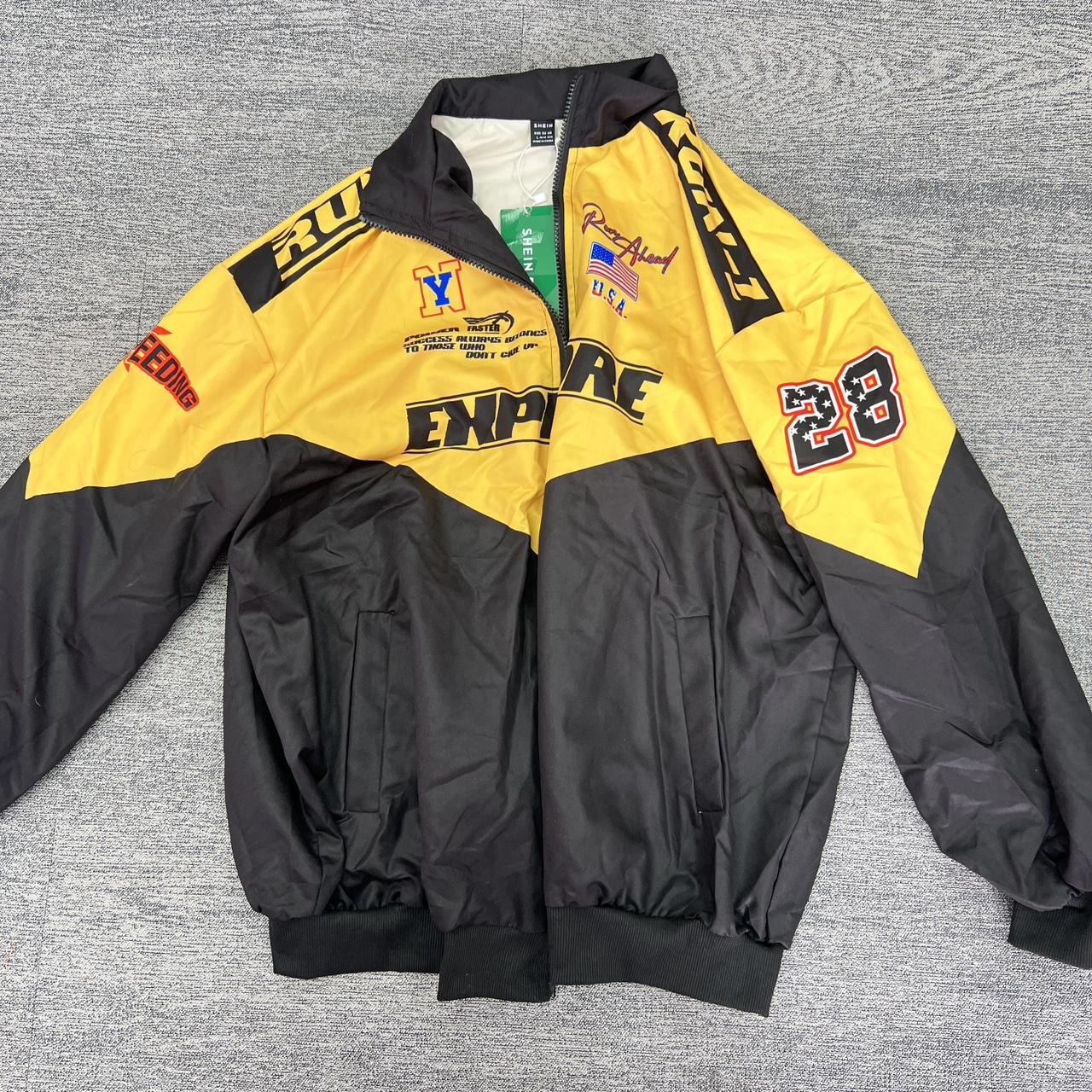 RACE CAR JACKET originally Purchased For 30 Off Of Depop