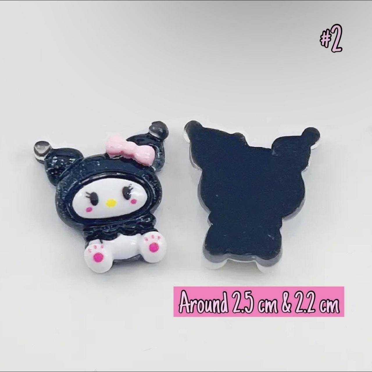 10 Piece Full Body Hello Kitty Kawaii Nail Charms - Depop